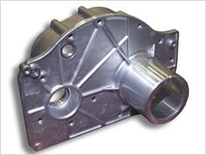 Getriebeplatte für hochbeanspruchte Krangetriebe